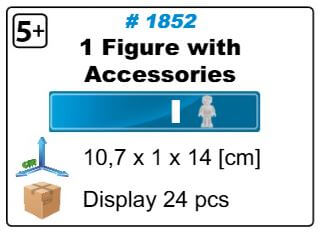 1 figurine avec accessoires